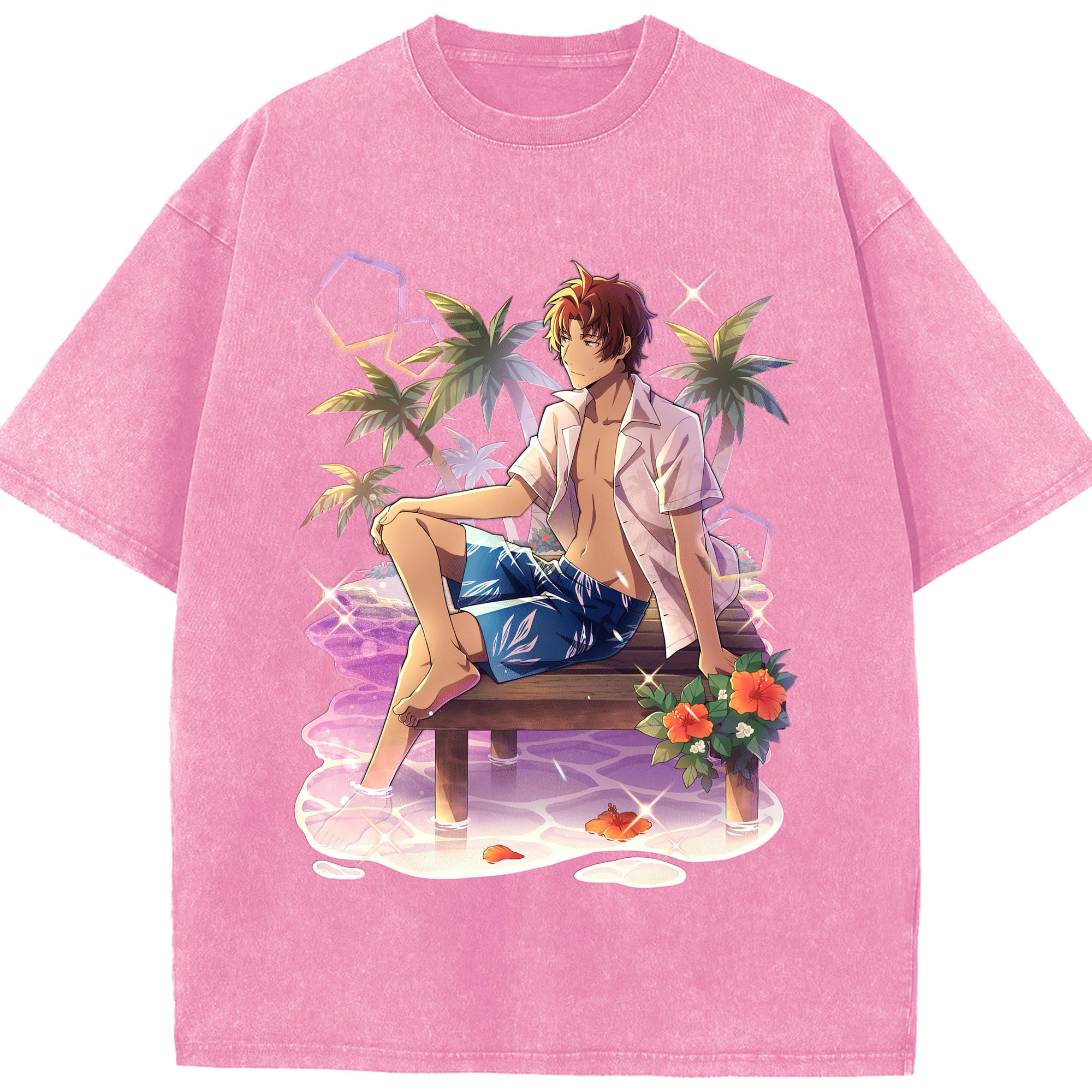 （画像用） 文豪ストレイドッグス Bungo Stray Dogs 綿100% ヴィンテージ風 半袖Tシャツ（フロントプリント）